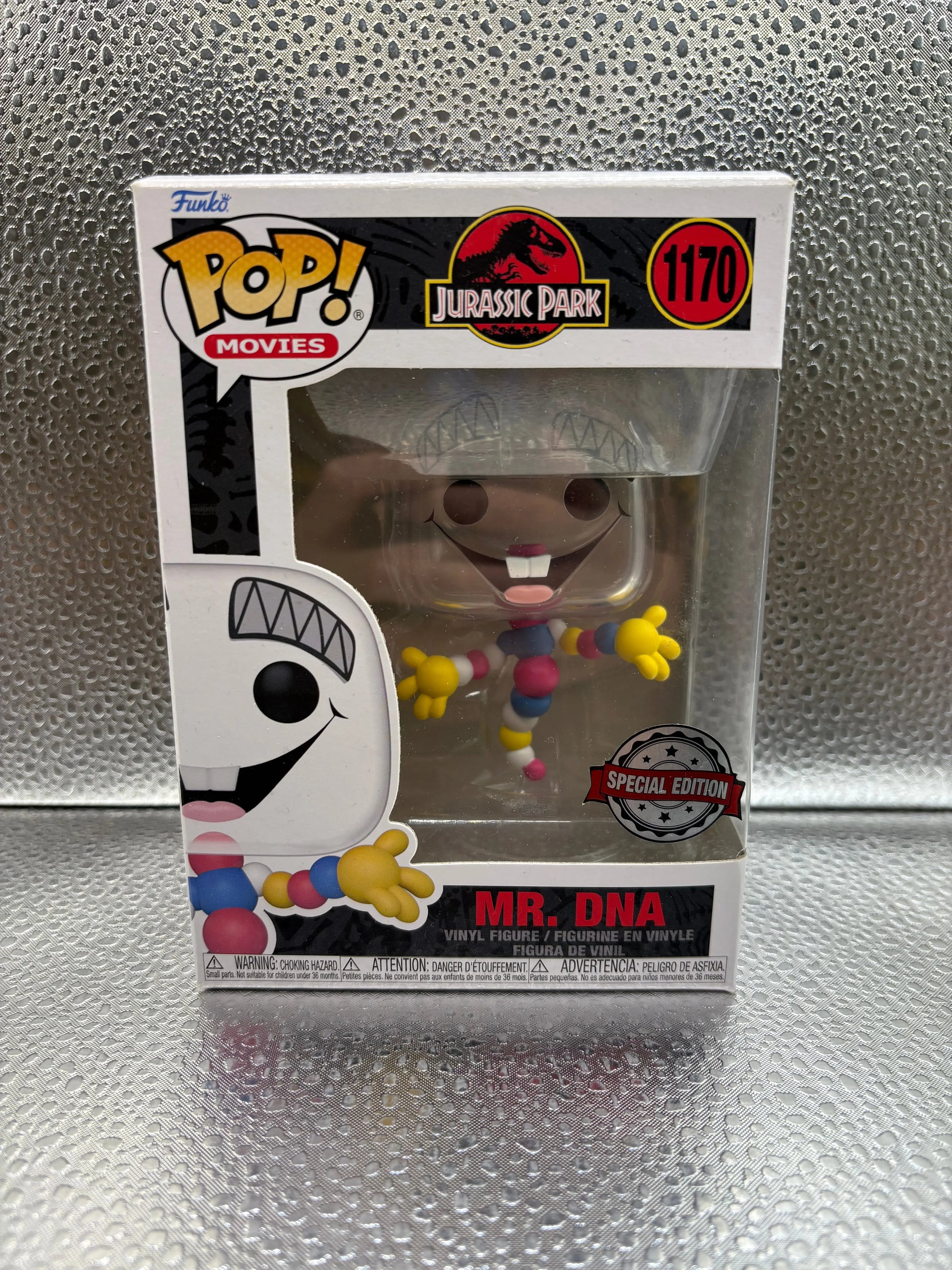 Funko pop vinyl #1170 Jurassic Park Mr. DNA FRENLY BRICKS - Open 7 Days