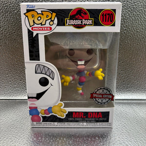 Funko pop vinyl #1170 Jurassic Park Mr. DNA FRENLY BRICKS - Open 7 Days