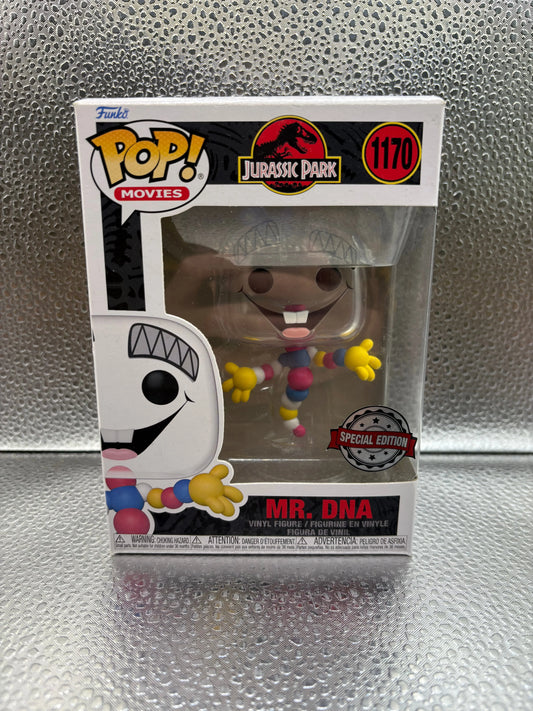 Funko pop vinyl #1170 Jurassic Park Mr. DNA FRENLY BRICKS - Open 7 Days