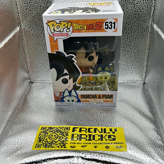 Pop Vinyl Dragon Ball Z 531 Tamcha & Puar FRENLY BRICKS - Open 7 Days