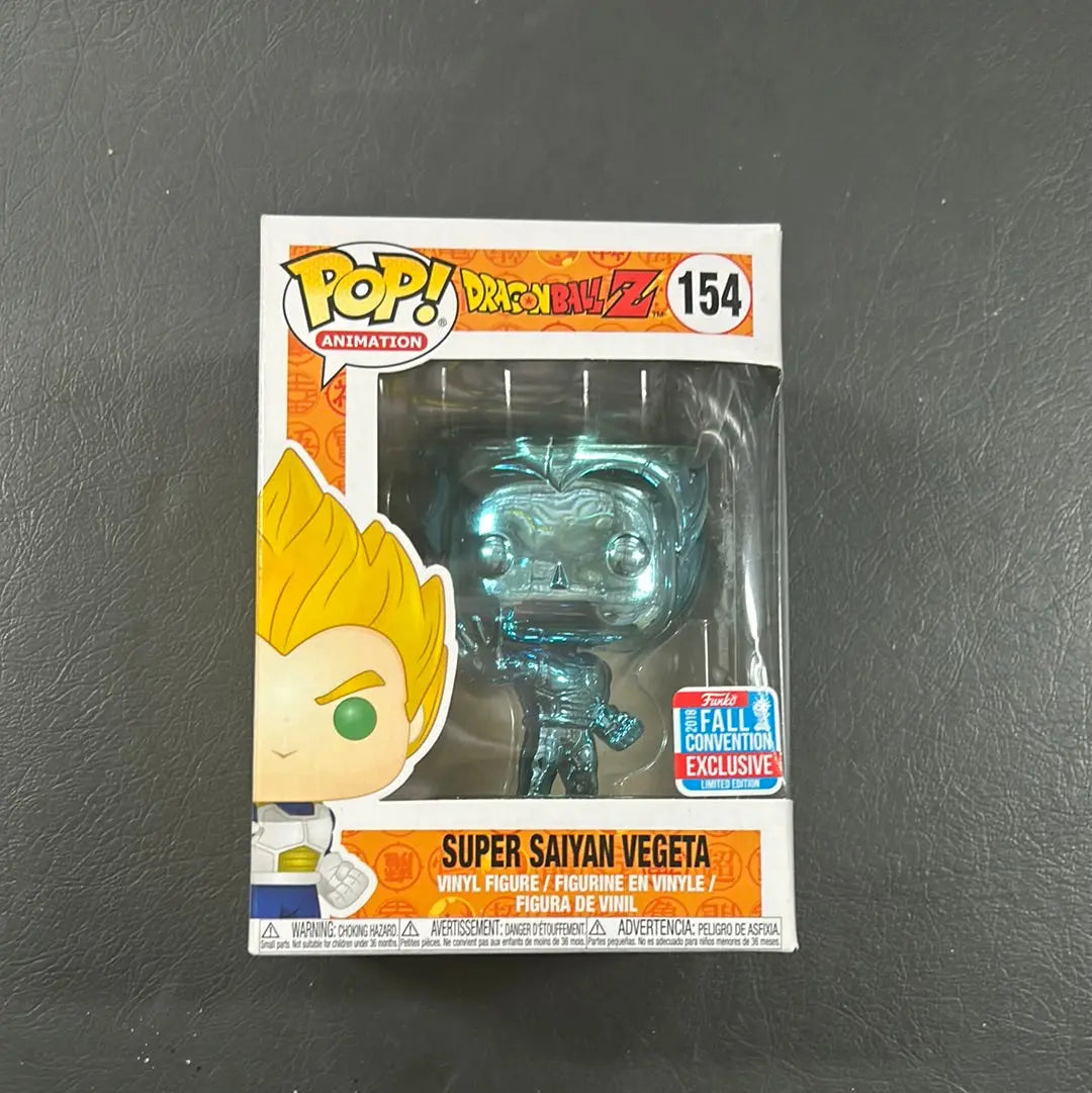 Pop Vinyl #154 Super Saiyan Vegeta Dragon Ball Z FRENLY BRICKS - Open 7 Days