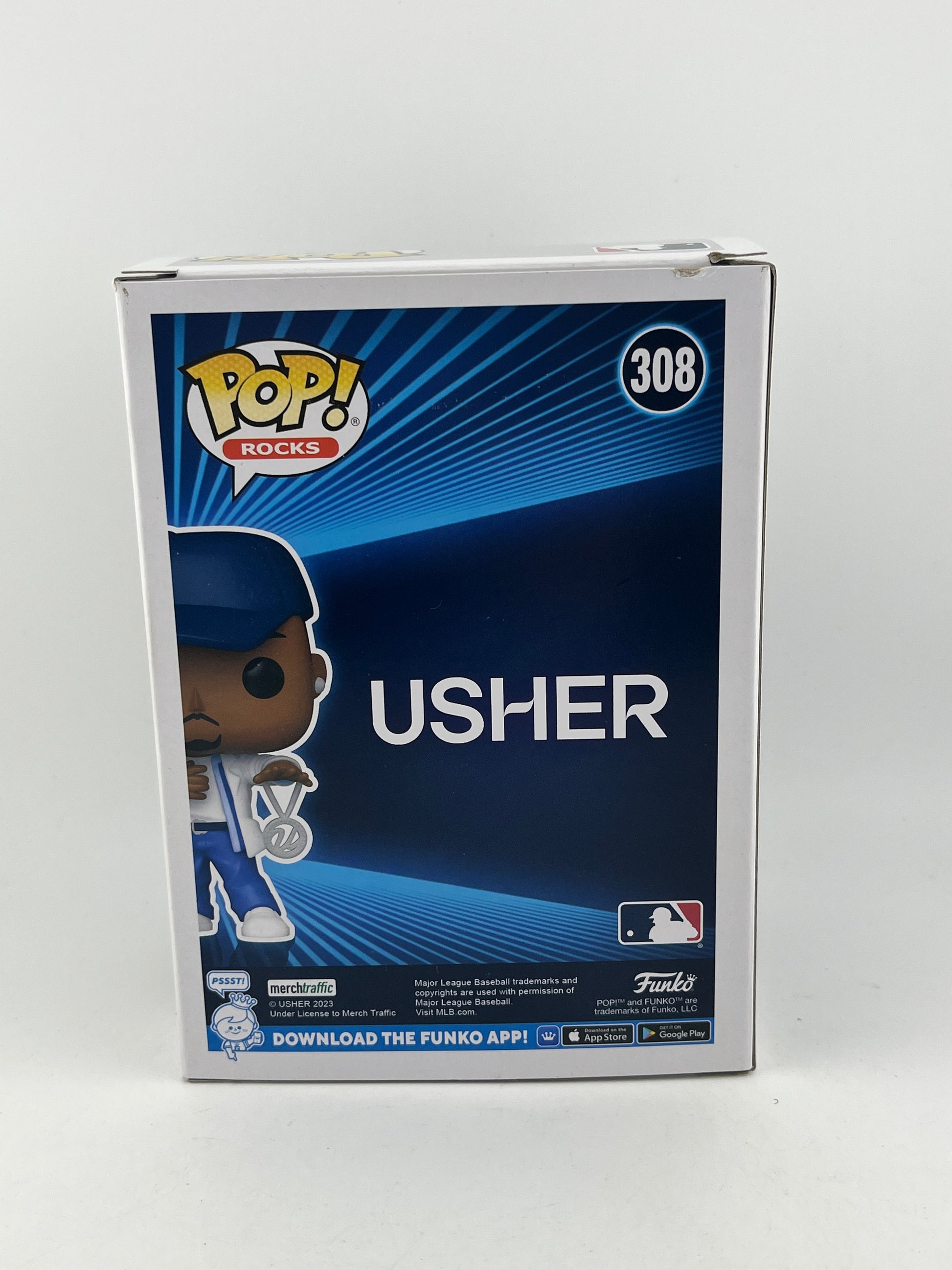 Funko POP! Rocks Usher - #308 - Vinyl Collectable FRENLY BRICKS - Open 7 Days
