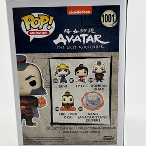 Funko POP! Animation Avatar The Last Airbender - Admiral Zhao #1001 - Glow Special Edition FRENLY BRICKS - Open 7 Days