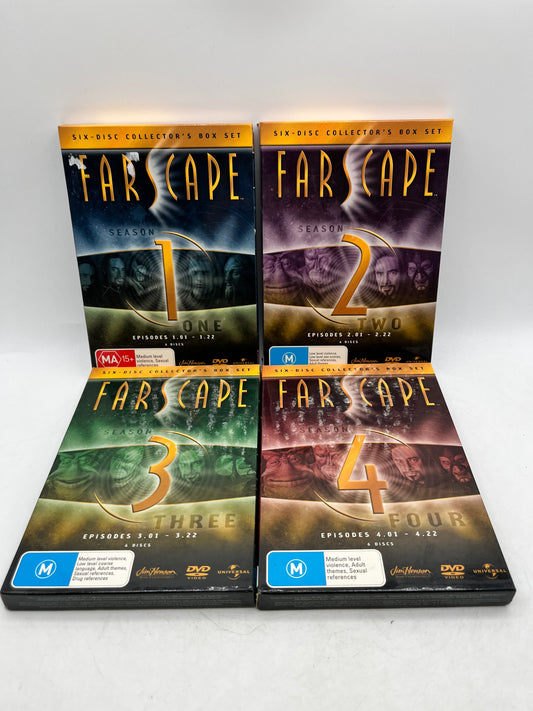 Farscape Complete TV Series Collection Set Seasons 1 2 3 4 Sci Fi War - Complete FRENLY BRICKS - Open 7 Days
