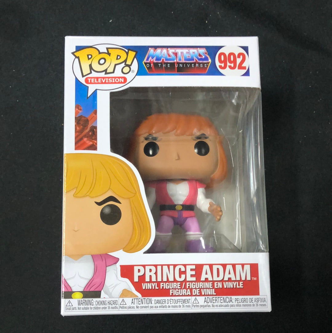 Funko POP! Television Masters Of The Universe Prince Adam #992 He-Man MOTU FRENLY BRICKS - Open 7 Days