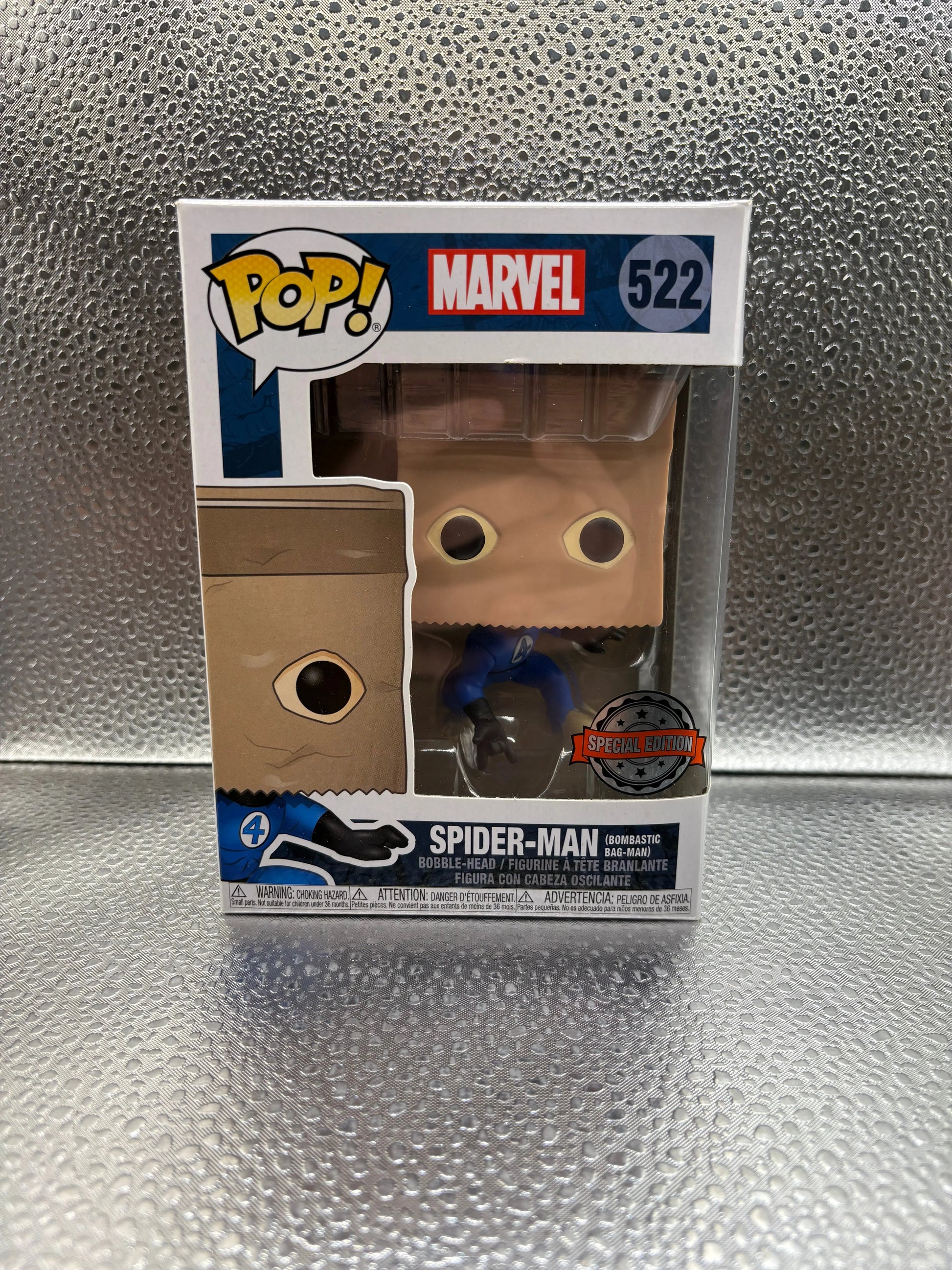 Funko Pop Vinyl #522 Spider-Man FRENLY BRICKS - Open 7 Days