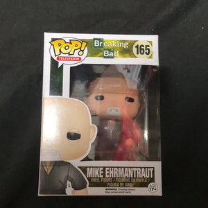 Funko Pop MIKE EHRMANTRAUT 165 Breaking Bad NEW in BOX shelf wear w/ Protector FRENLY BRICKS - Open 7 Days