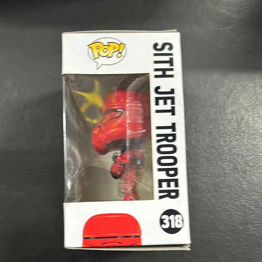 Funko Pop! - Star Wars - Sith Jet Trooper #318 FRENLY BRICKS - Open 7 Days