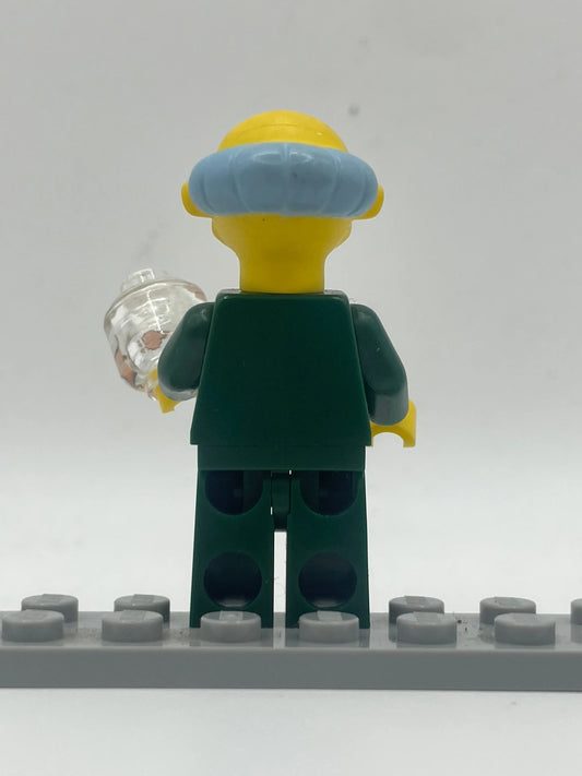 LEGO The Simpsons Minifigure - Mr. Burns inc Fish Bowl - (Genuine) FRENLY BRICKS - Open 7 Days
