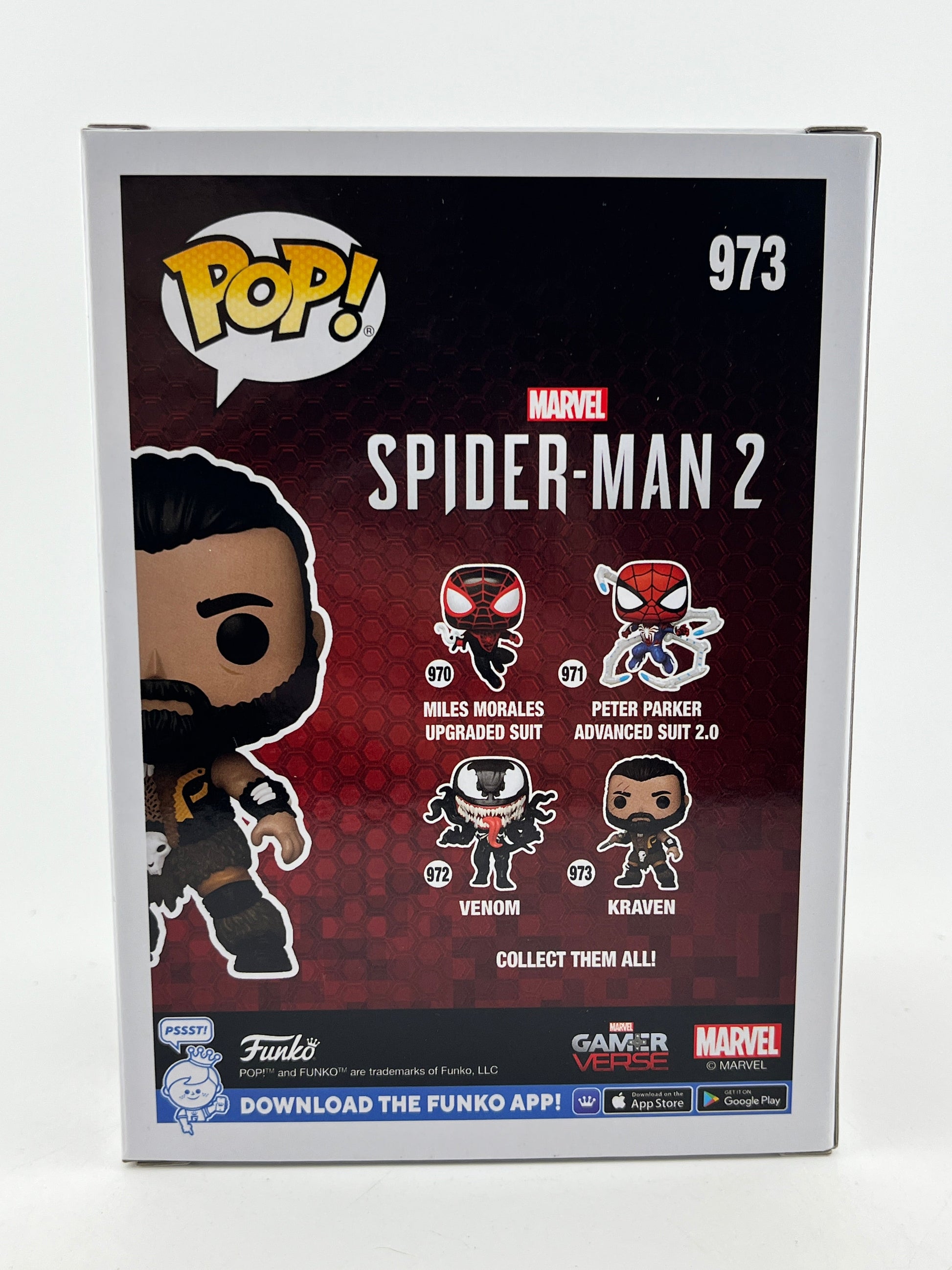 Funko POP! Games Marvel Spider-Man 2 - Kraven #973 - Vinyl Collectable FRENLY BRICKS - Open 7 Days