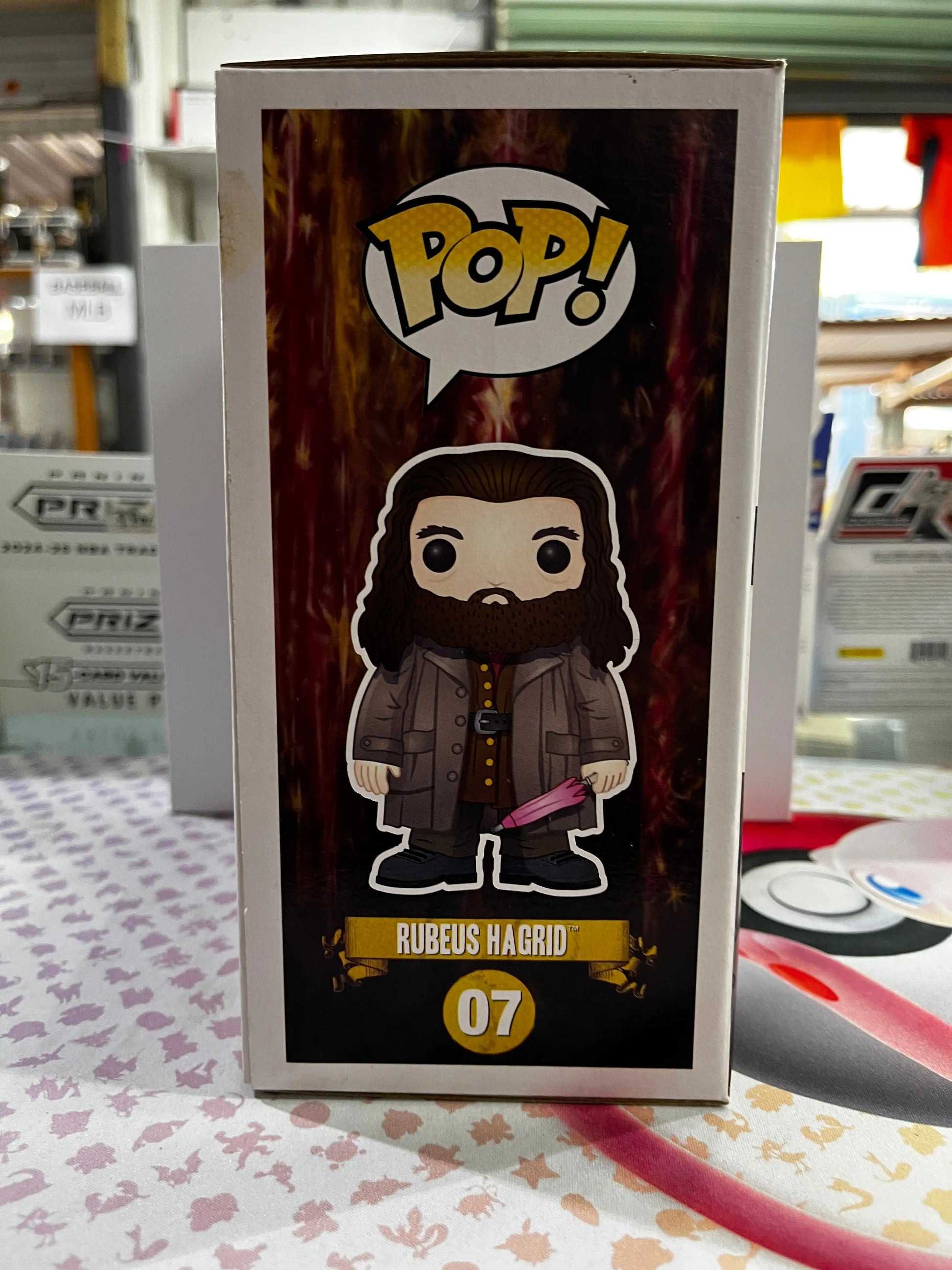 Funko Pop Vinyl Harry Potter Rubeus Hagrid #07 FRENLY BRICKS - Open 7 Days