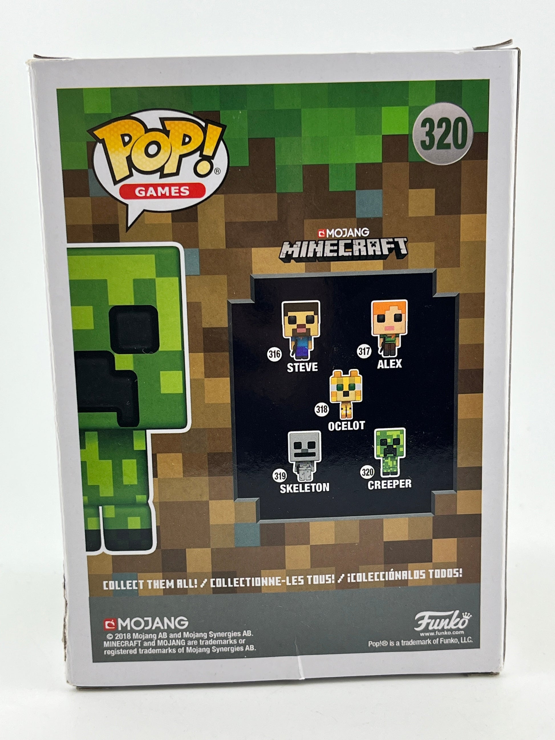 Funko POP! Games Minecraft - Creeper #320 - Vinyl Collectable FRENLY BRICKS - Open 7 Days