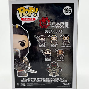 Funko POP! Games Gears Or War - Oscar Diaz #195 - Vinyl Collectable FRENLY BRICKS - Open 7 Days