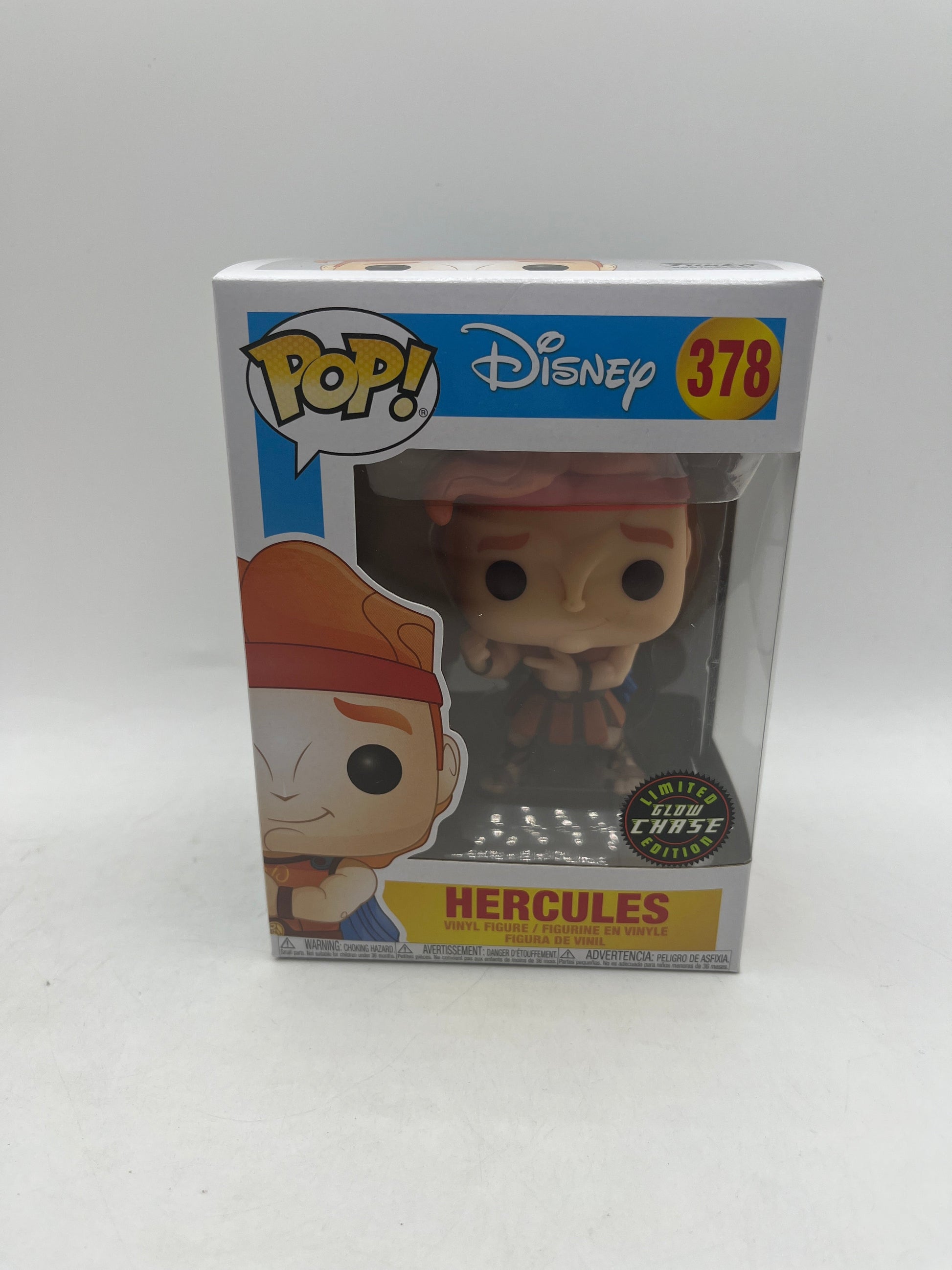 Funko Pop! Vinyl: Disney - Hercules (Glow) (Chase) #378 FRENLY BRICKS - Open 7 Days