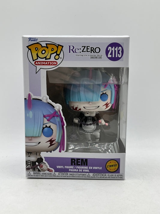 Funko POP! Animation RE: Zero - REM #2113 - Limited Edition Chase FRENLY BRICKS - Open 7 Days