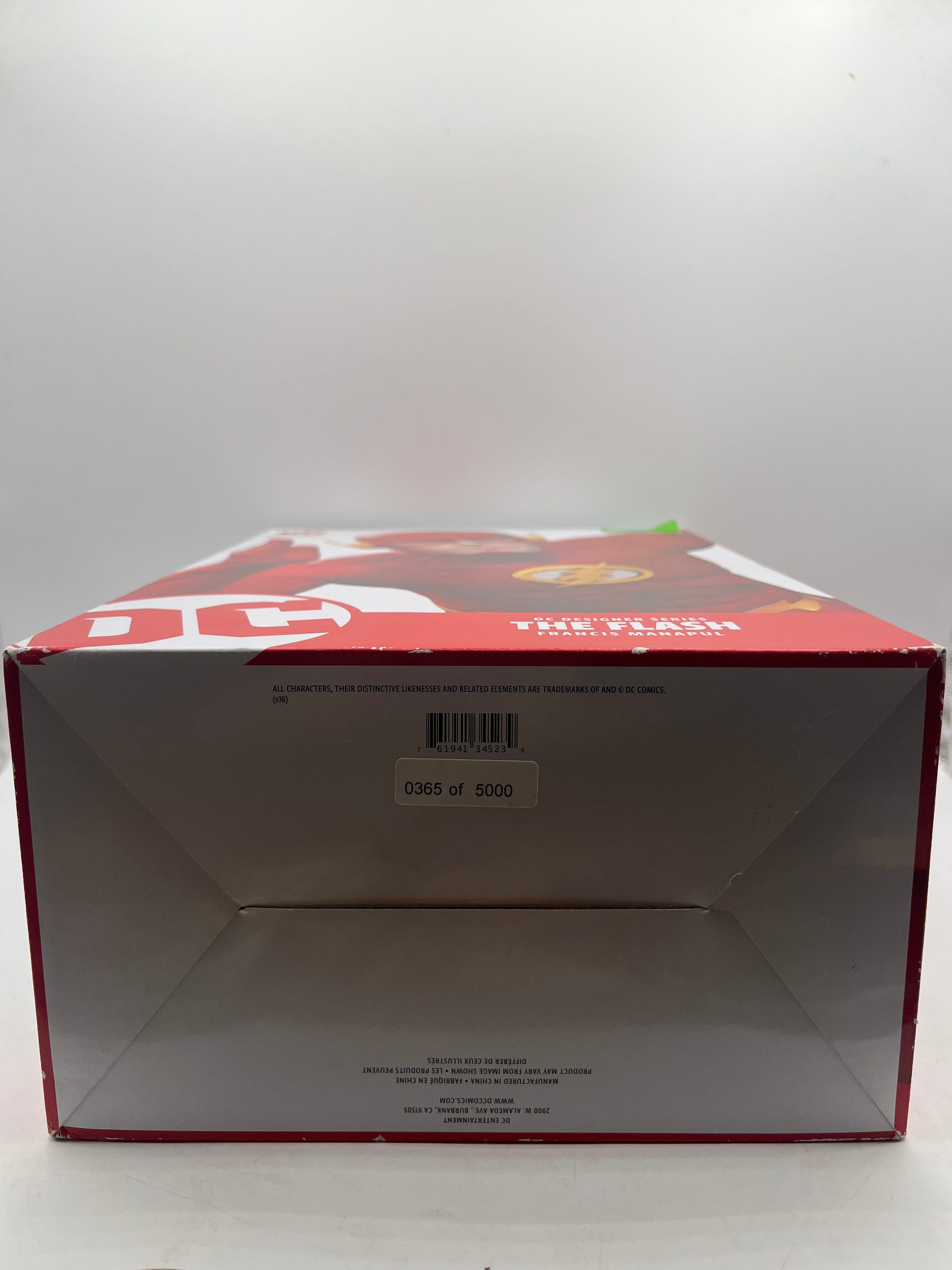 DC Designer Series “The Flash” 9” Limited Edition Statue – #0365 of 5000 image 6