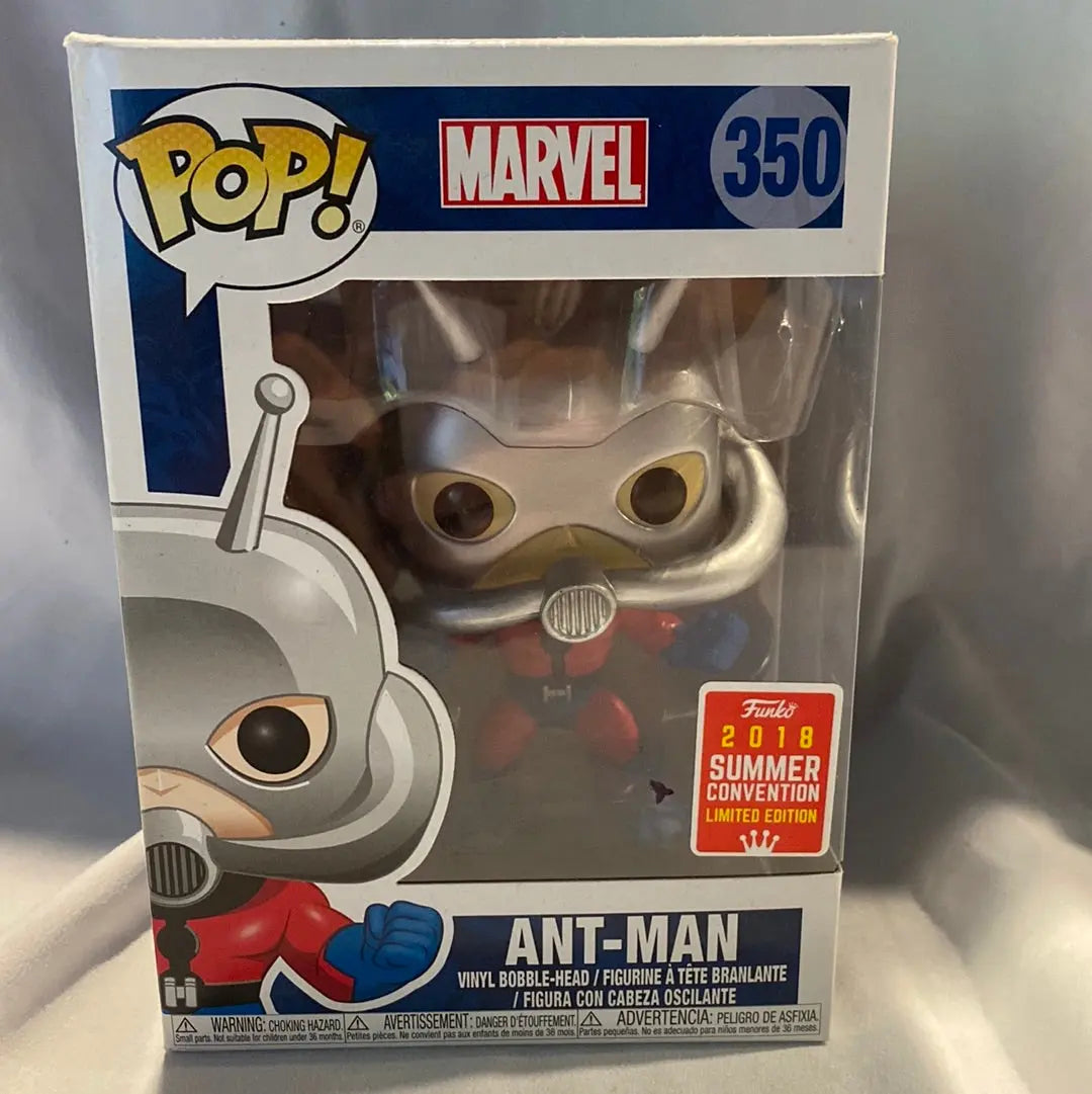 Funko POP! Ant-Man #350 - Marvel Summer Convention 2018 - FRENLY BRICKS - Open 7 Days