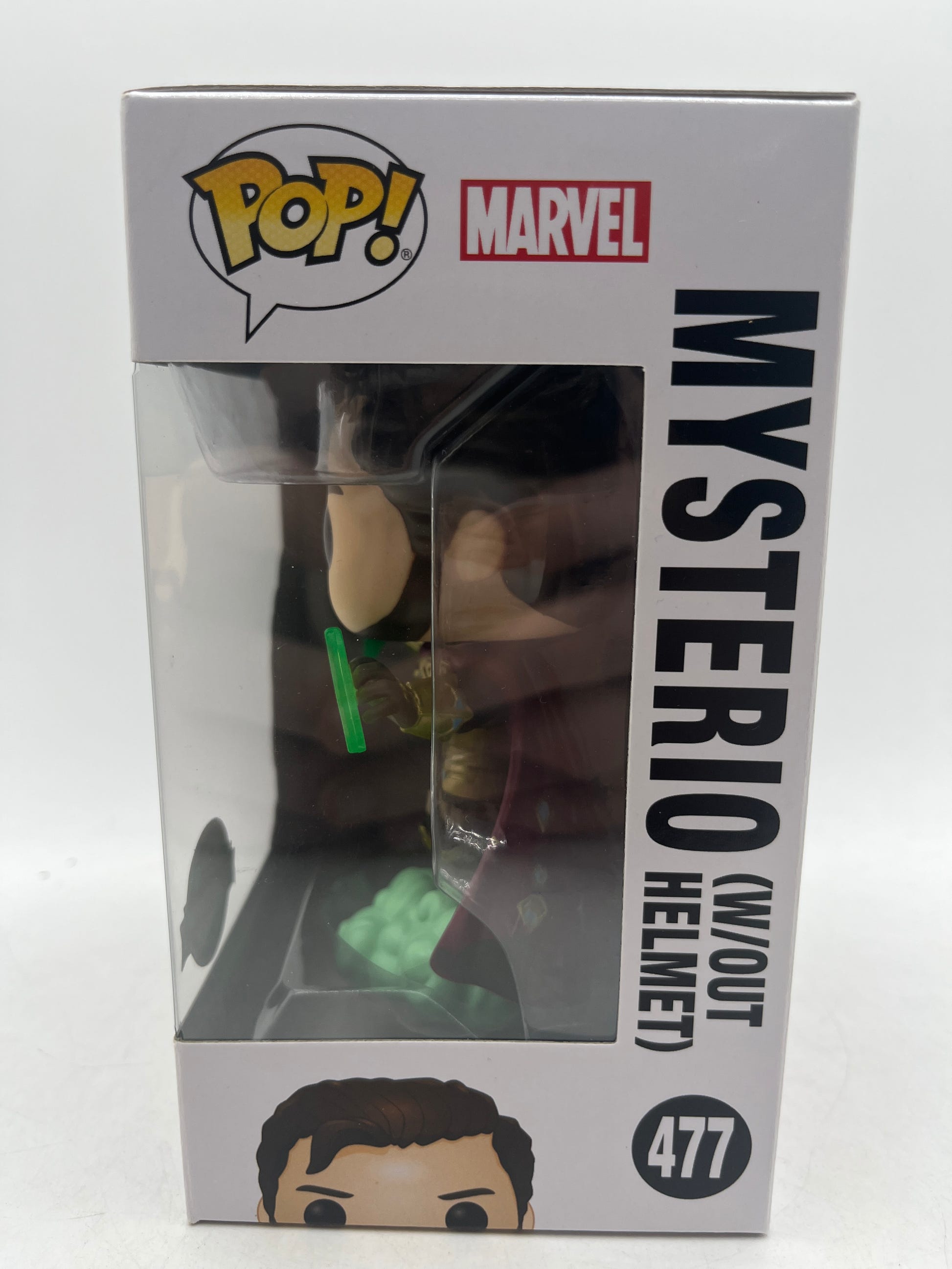 Funko Pop! Spider-Man Far from Home Mysterio Without Helmet #477 - photo 3 image 3