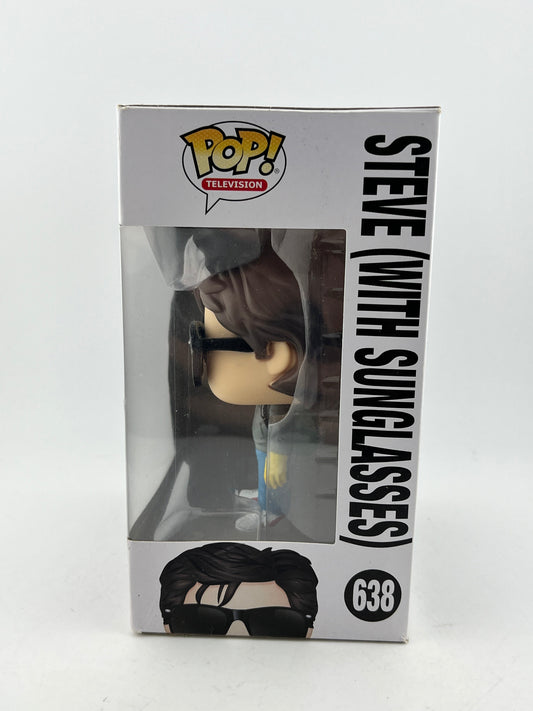 Funko POP! Television Stranger Things - Steve (With Sunglasses) #638 - Vinyl Collectable FRENLY BRICKS - Open 7 Days