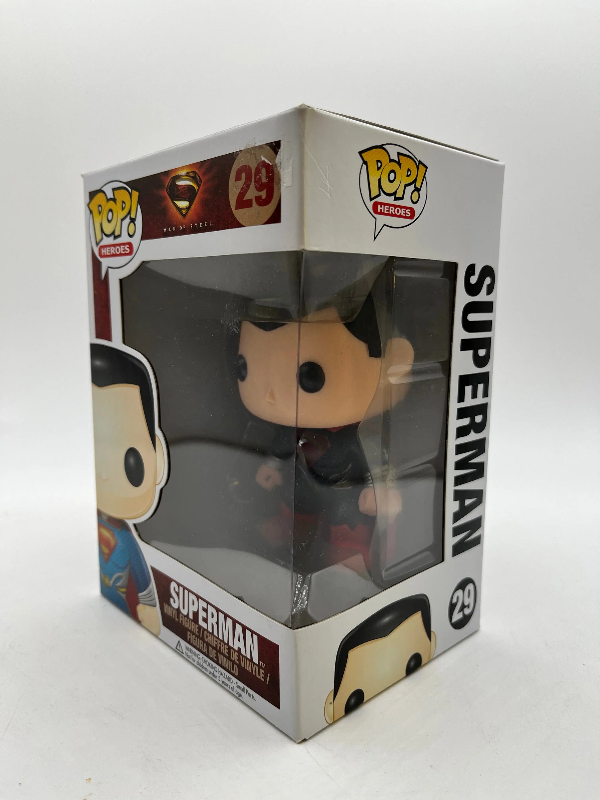 Funko POP! Heroes DC Man Of Steel Superman #29 - Vinyl Collectable FRENLY BRICKS - Open 7 Days
