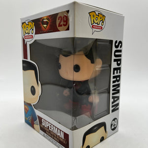 Funko POP! Heroes DC Man Of Steel Superman #29 - Vinyl Collectable FRENLY BRICKS - Open 7 Days
