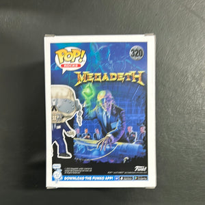 Megadeth - Vic Rattlehead #320 Pop! Vinyl FRENLY BRICKS - Open 7 Days