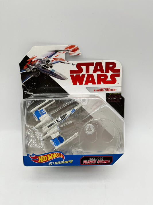 Hot Wheels Star Wars Die-Cast Starships Resistance X-Wing Fighter - Sealed FRENLY BRICKS - Open 7 Days