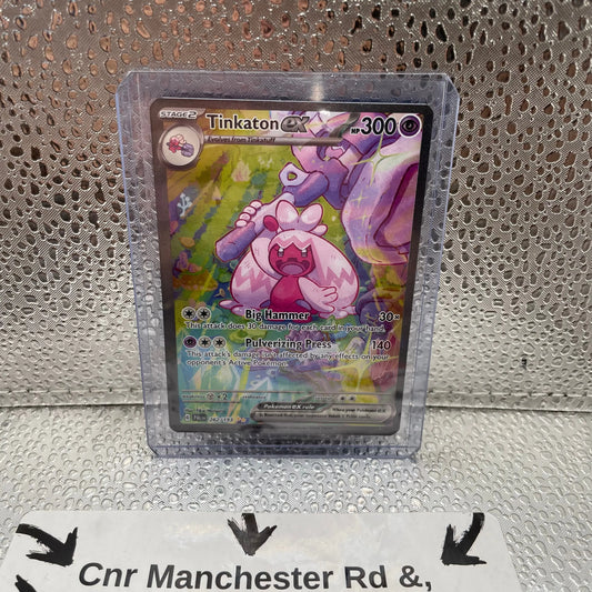 Tinkatron ex 262/193 Full Art Rare Holographic EX Pokemon Card Raw English FRENLY BRICKS - Open 7 Days