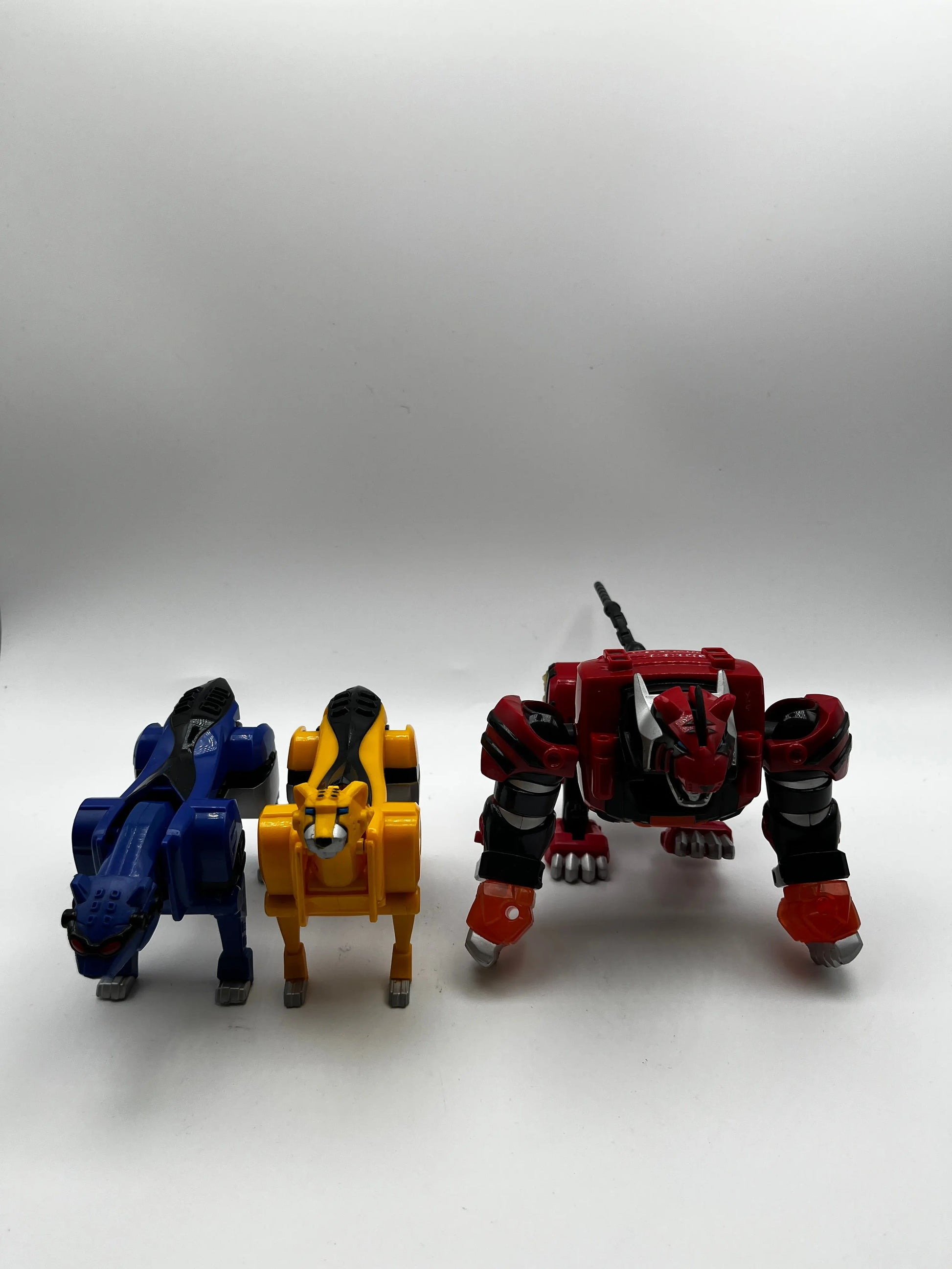 Bandai Power Rangers Deluxe Jungle Fury Pride Sentai Megazord 2007 FRENLY BRICKS - Open 7 Days