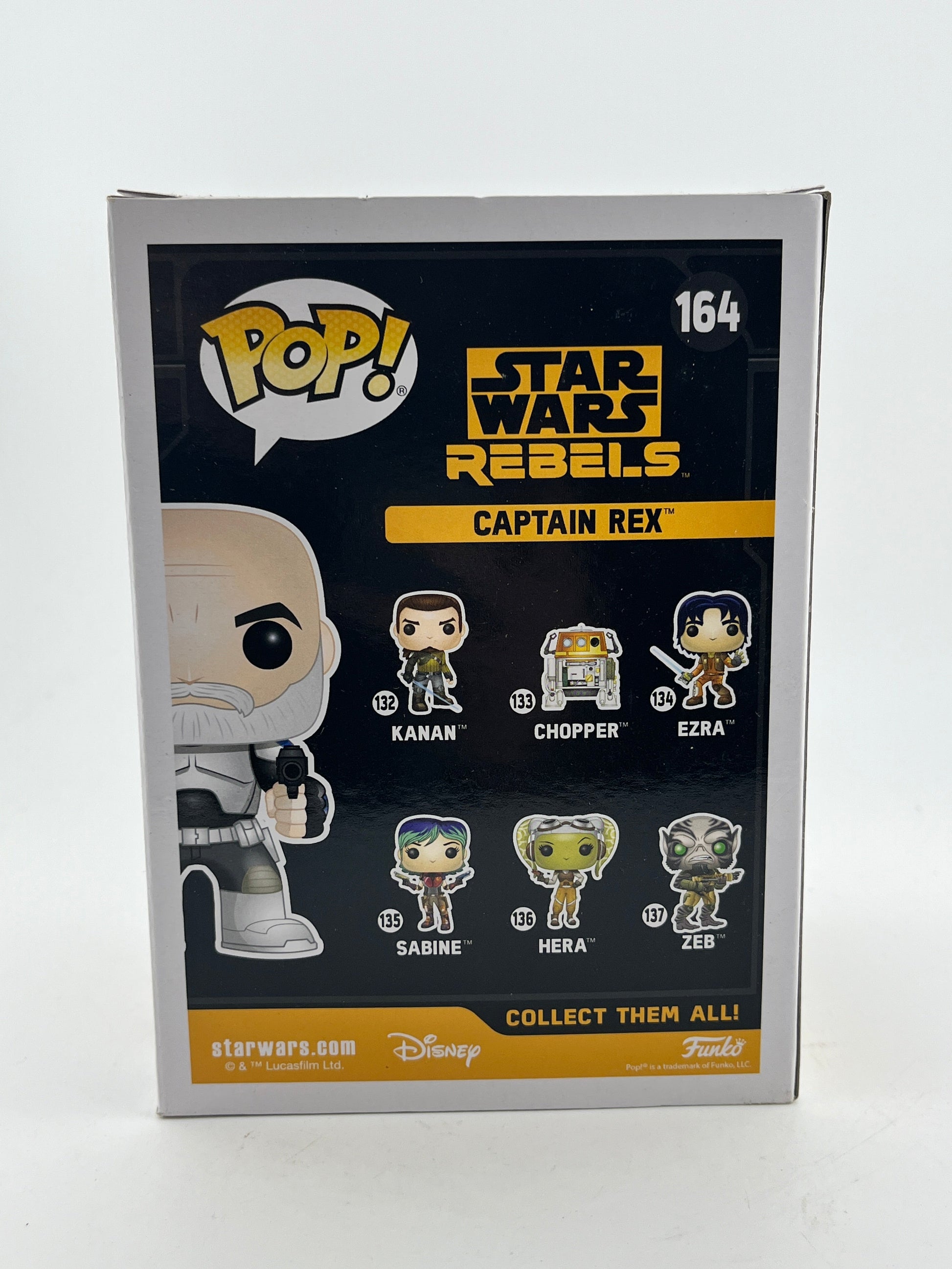 Funko POP! Star Wars Rebels Captain Rex #164 - Smuggler's Bounty Exclusive FRENLY BRICKS - Open 7 Days