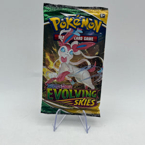 4 x Pokemon Evolving Skies Booster Packs Art Set FRENLY BRICKS - Open 7 Days