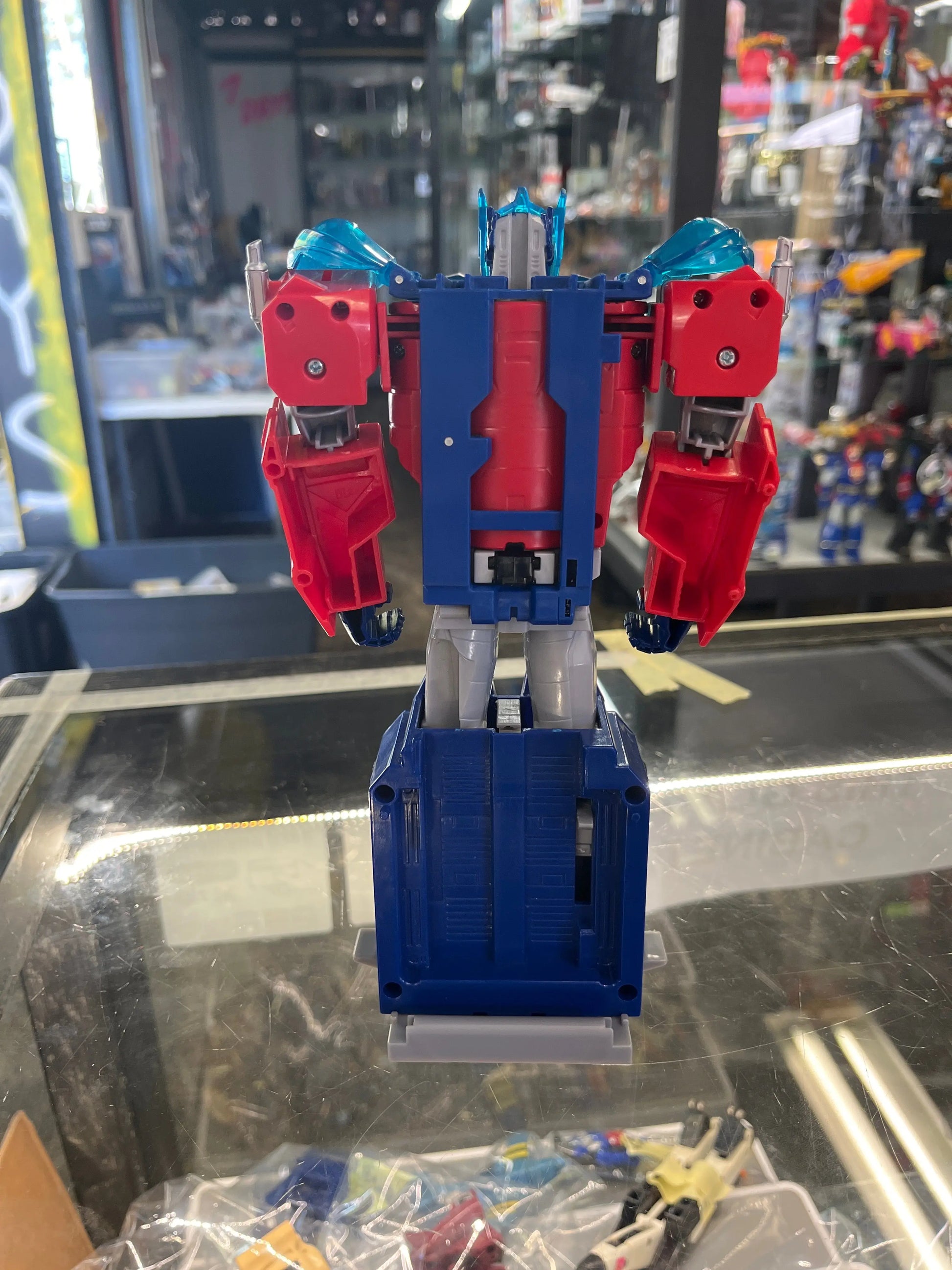 Transformers Toys Cyberverse Ultimate Class Optimus Prime Action Figure FRENLY BRICKS - Open 7 Days