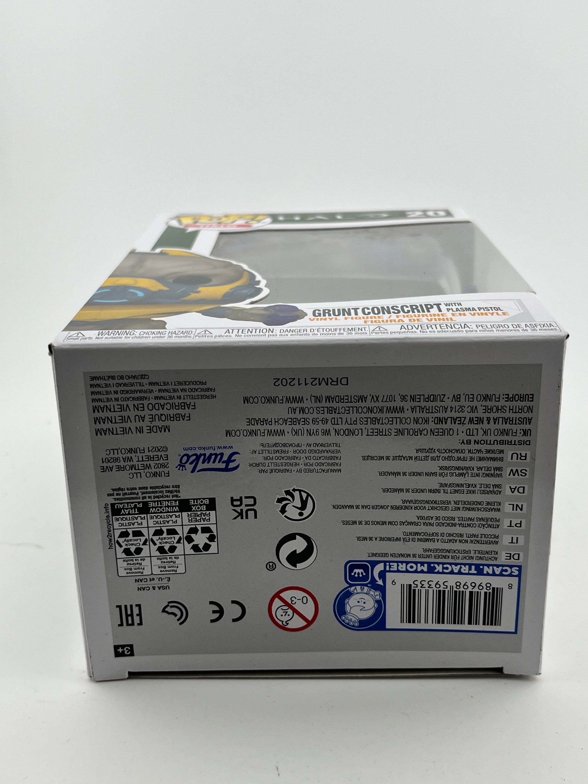 Funko POP! Halo - Grunt Conscript With Plasma Pistol #20 - Vinyl Collectable FRENLY BRICKS - Open 7 Days