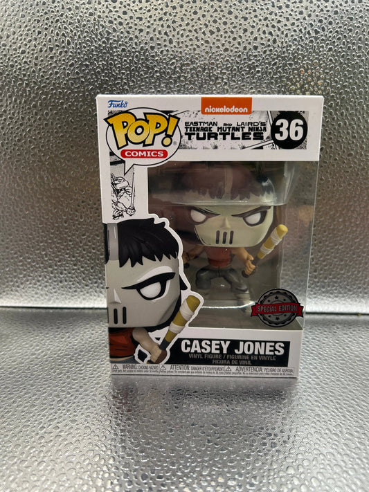 Funko Pop #36 Comics Tmnt Casey Jones FRENLY BRICKS - Open 7 Days