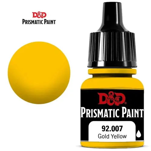 Vallejo Dungeons & Dragons Prismatic Paint - 92.007 Gold Yellow FRENLY BRICKS - Open 7 Days