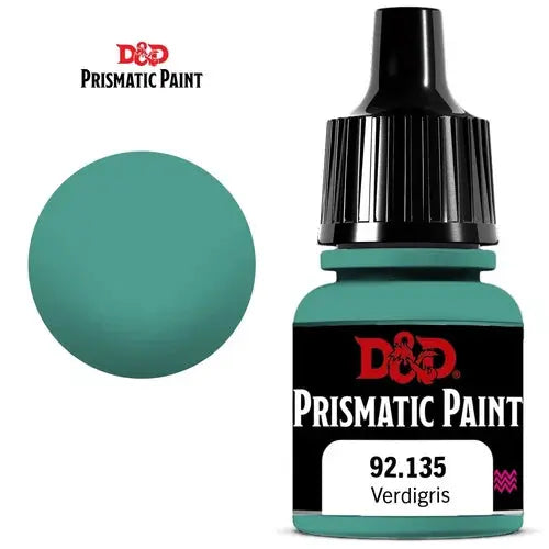 Vallejo Dungeons & Dragons Prismatic Paint - 92.135 Verdigris FRENLY BRICKS - Open 7 Days