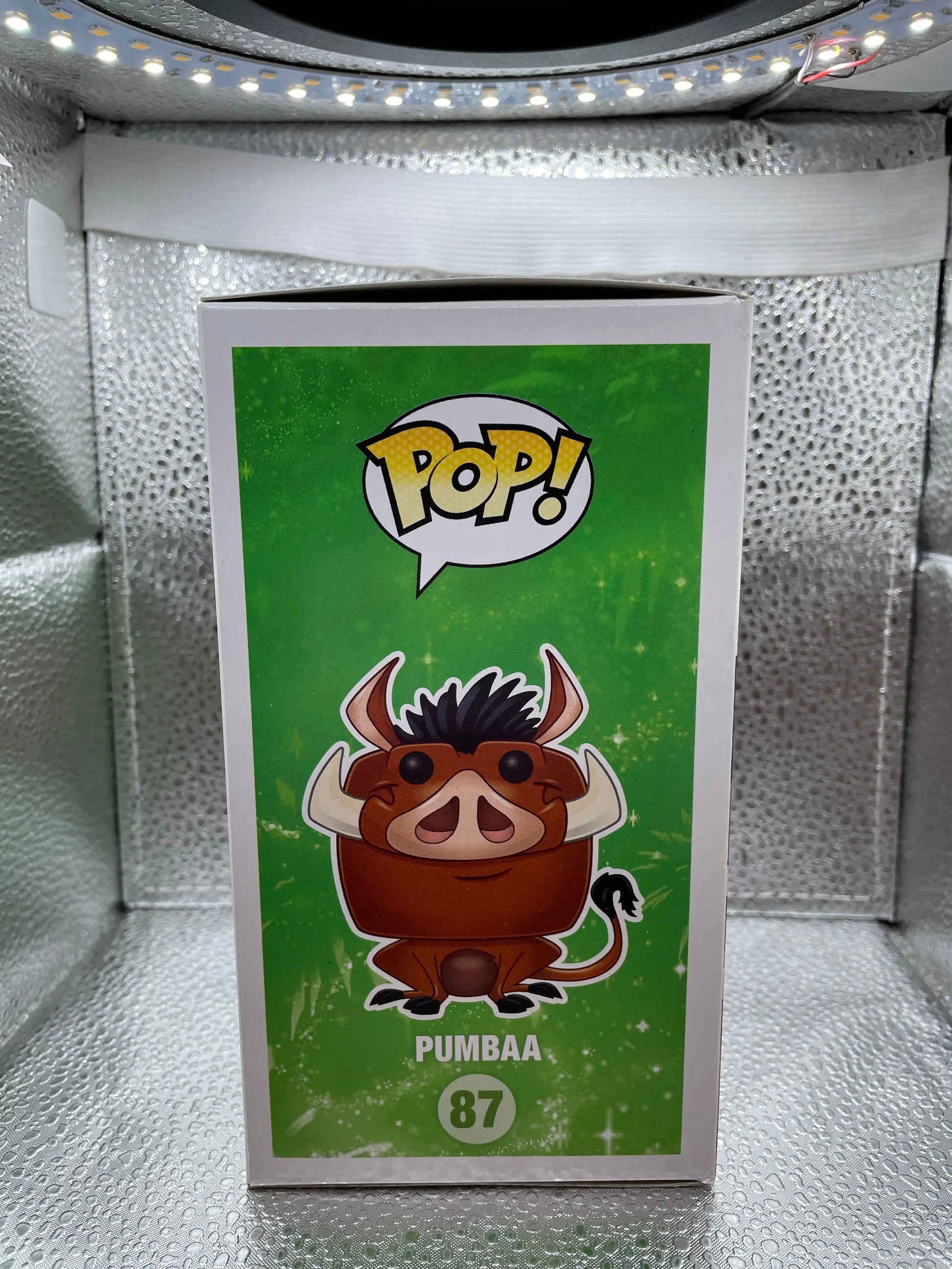 Funko POP! Disney The Lion King Pumbaa #87 Vinyl Figure DAMAGED BOX SEE PICS FRENLY BRICKS - Open 7 Days