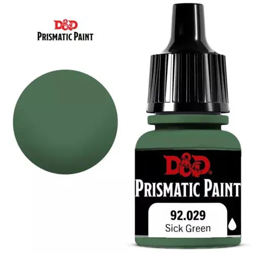 Vallejo Dungeons & Dragons Prismatic Paint - 92.029 Sick Green FRENLY BRICKS - Open 7 Days