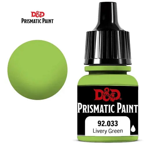 Vallejo Dungeons & Dragons Prismatic Paint - 92.033 Livery Green FRENLY BRICKS - Open 7 Days