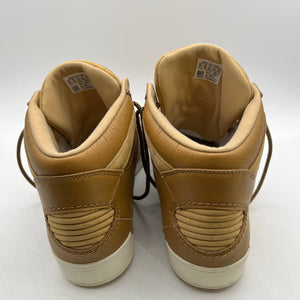 Adidas Tan Brown Leather High Top Shoes - Men’s US 10.5 - Used FRENLY BRICKS - Open 7 Days