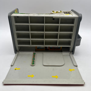 Secret Auto Supplies Gasoline Gas Can Play Set 1989 Micro Machines Galoob FRENLY BRICKS - Open 7 Days