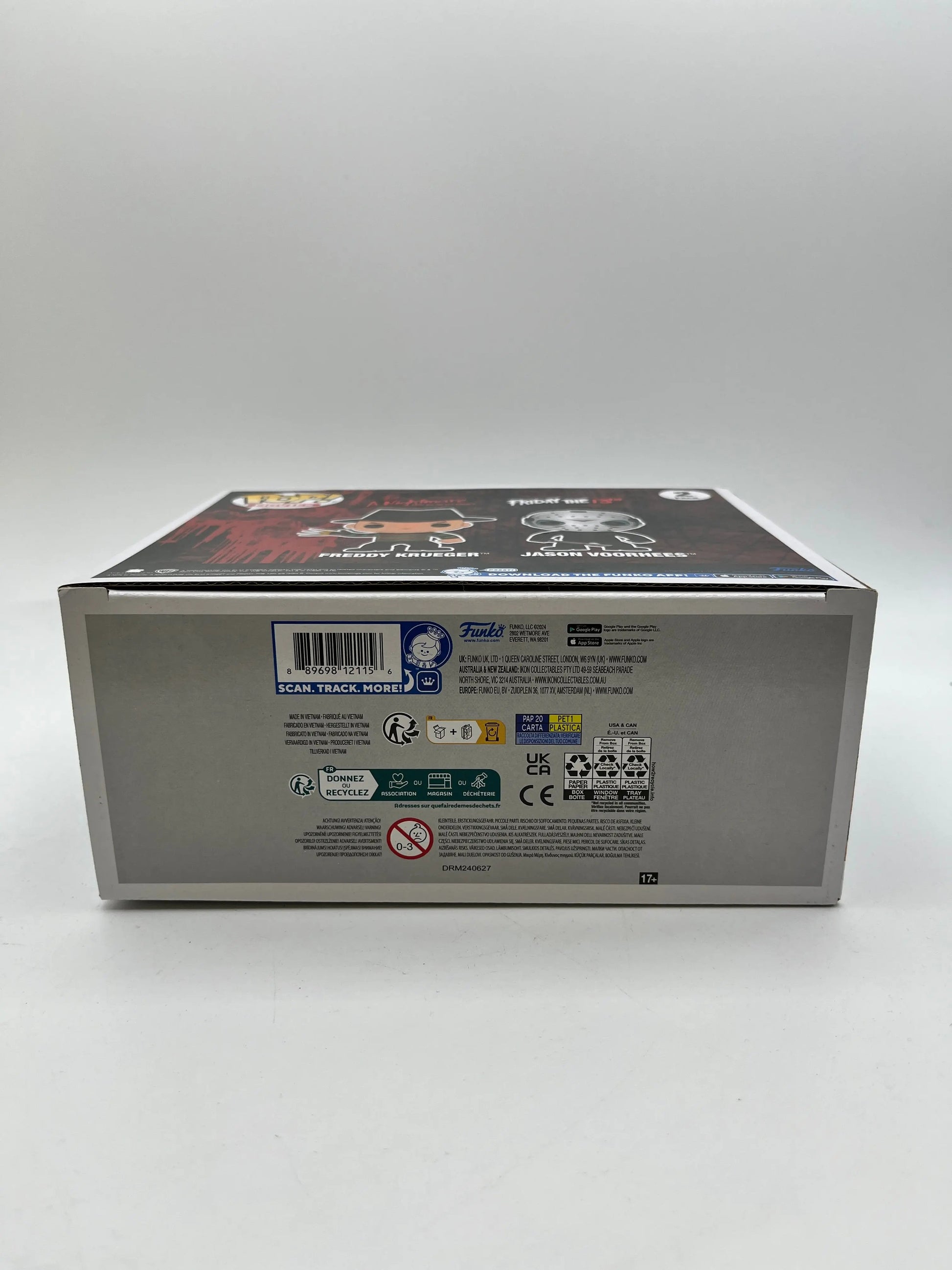 Funko POP! Movies - Freddy Kruger & Jason Voorhees (2 pack) FRENLY BRICKS - Open 7 Days