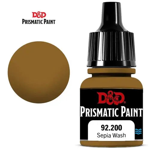 Vallejo Dungeons & Dragons Prismatic Paint - 92.200 Sepia Wash FRENLY BRICKS - Open 7 Days