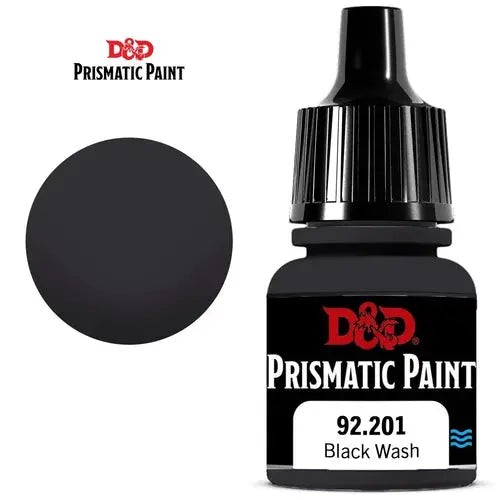 Vallejo Dungeons & Dragons Prismatic Paint - 92.201 Black Wash FRENLY BRICKS - Open 7 Days