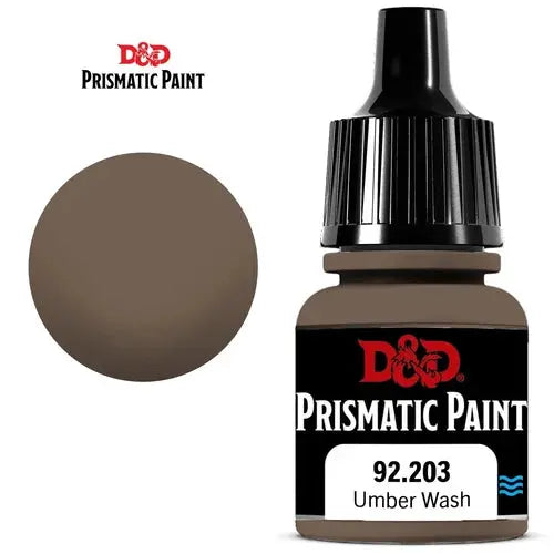 Vallejo Dungeons & Dragons Prismatic Paint - 92.203 Umber Wash FRENLY BRICKS - Open 7 Days