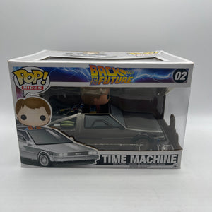 Funko Pop! Rides Back To The Future Time Machine w/ Marty # 02 +combinedshipping FRENLY BRICKS - Open 7 Days