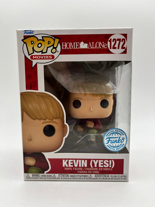 Funko POP! Movies Home Alone Kevin (Yes!) #1272 - Vinyl Collectable FRENLY BRICKS - Open 7 Days