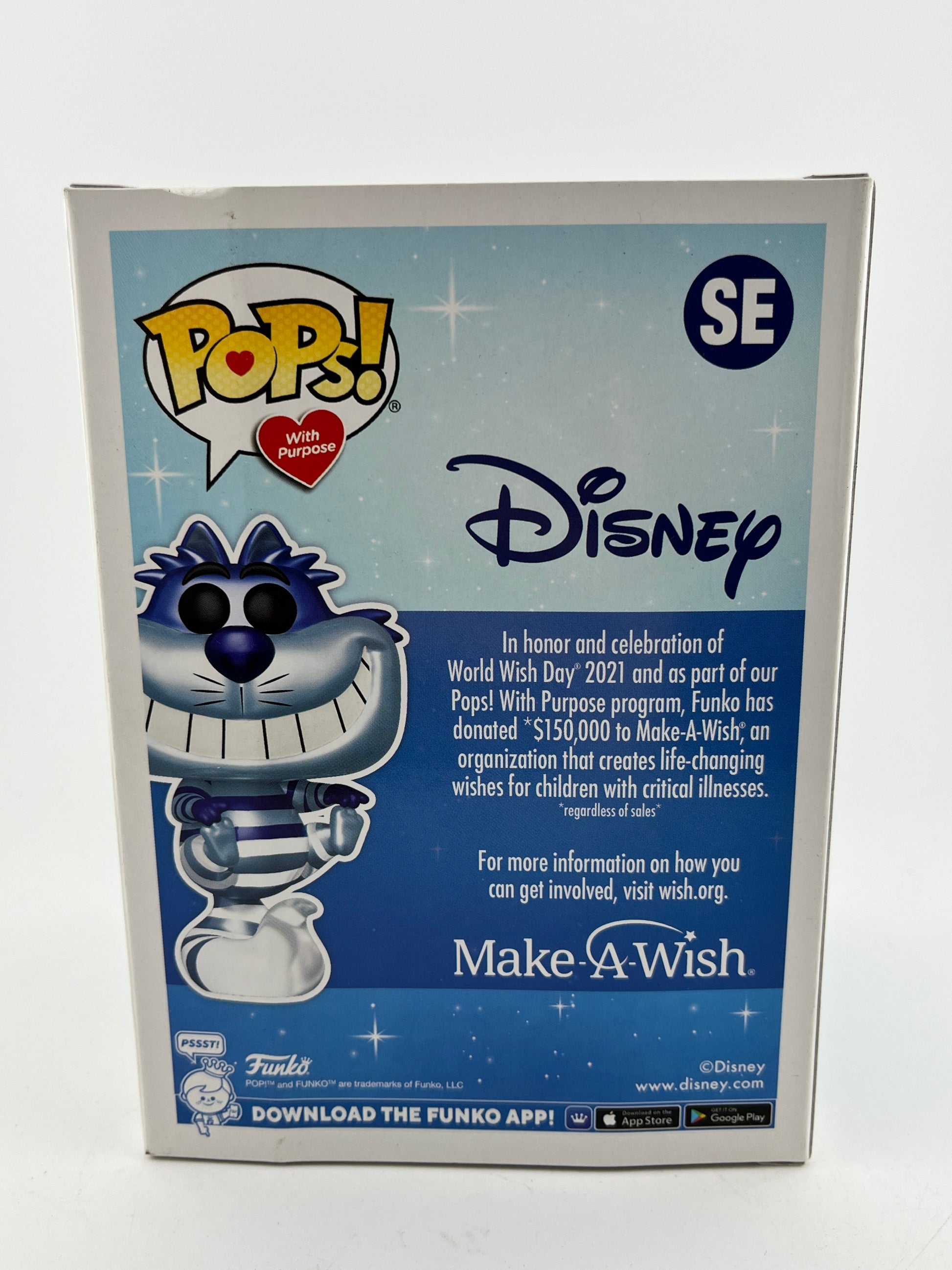 Funko POP! Disney Make a Wish - Cheshire Cat #SE - Vinyl Collectable FRENLY BRICKS - Open 7 Days
