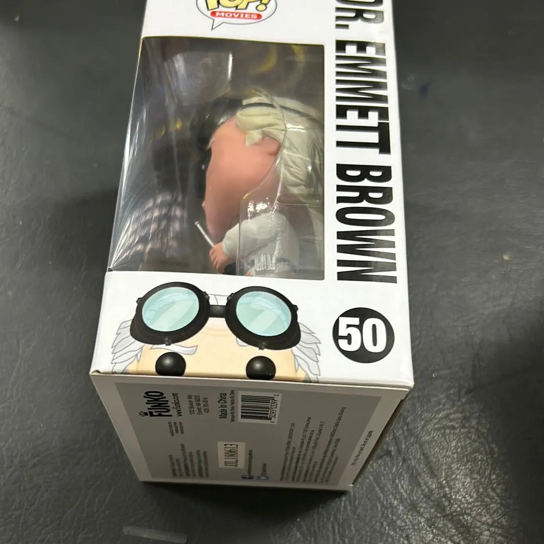 BACK TO THE FUTURE Dr Emmett Brown Pop! Vinyl Figure #50 Movie Vinyl Funko FRENLY BRICKS - Open 7 Days