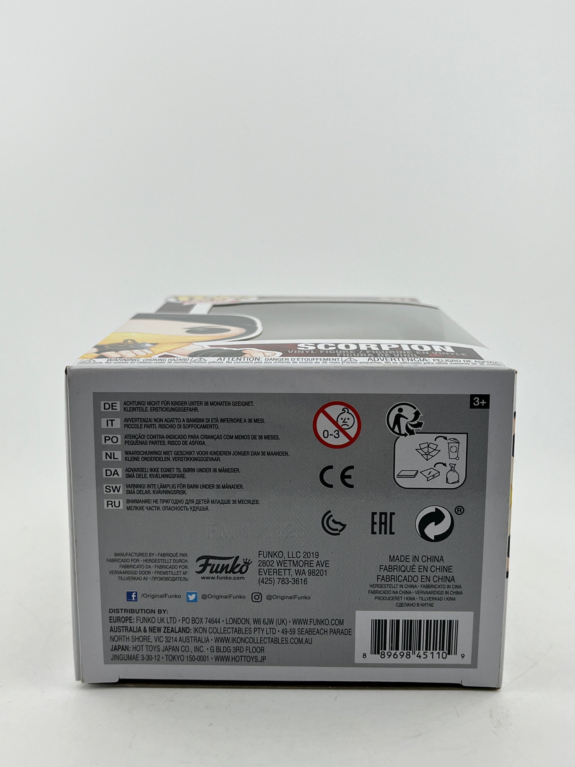 Funko POP! Games Mortal Kombat - Scorpion #537 - Vinyl Collectable FRENLY BRICKS - Open 7 Days